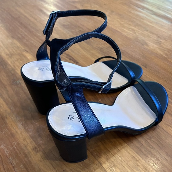 Call It Spring Black Block Heels - Picture 3 of 6